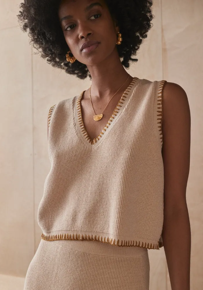 The Bronwynee Knit Vest
