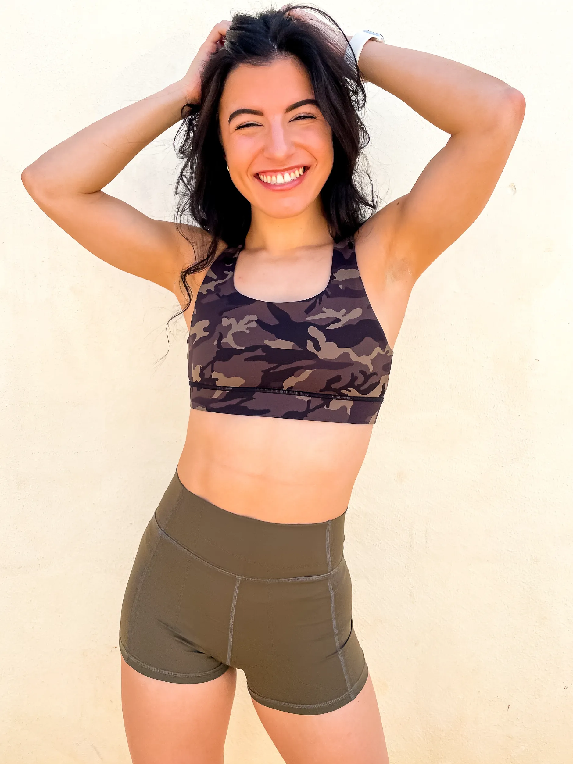 The Peachy Shorts - Olive Green