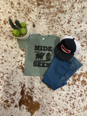 The Whole Herd Hide and Seek Western Graphic