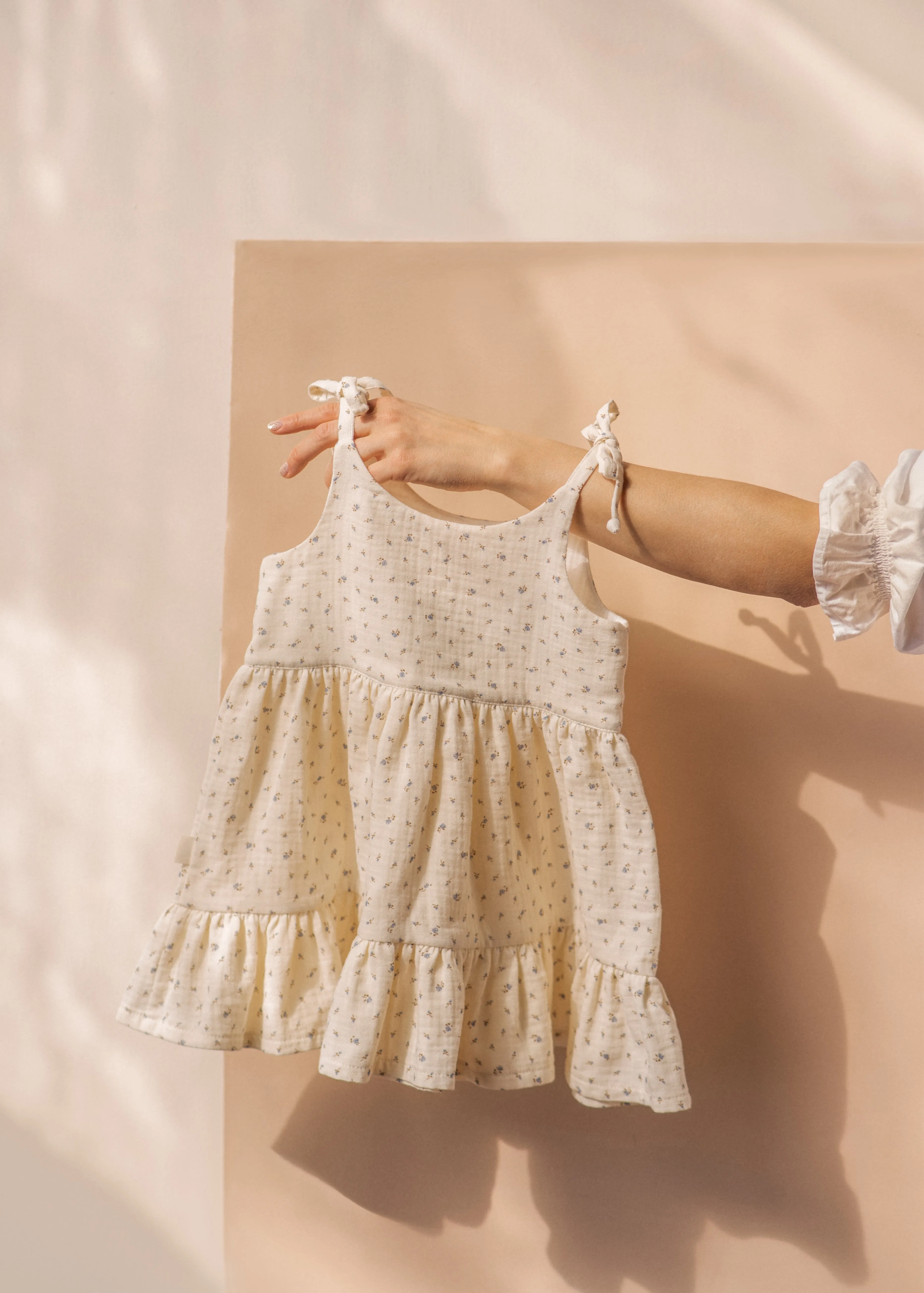 Tie-Strap Dress - Floral Liberty - 2-3 to 8-9
