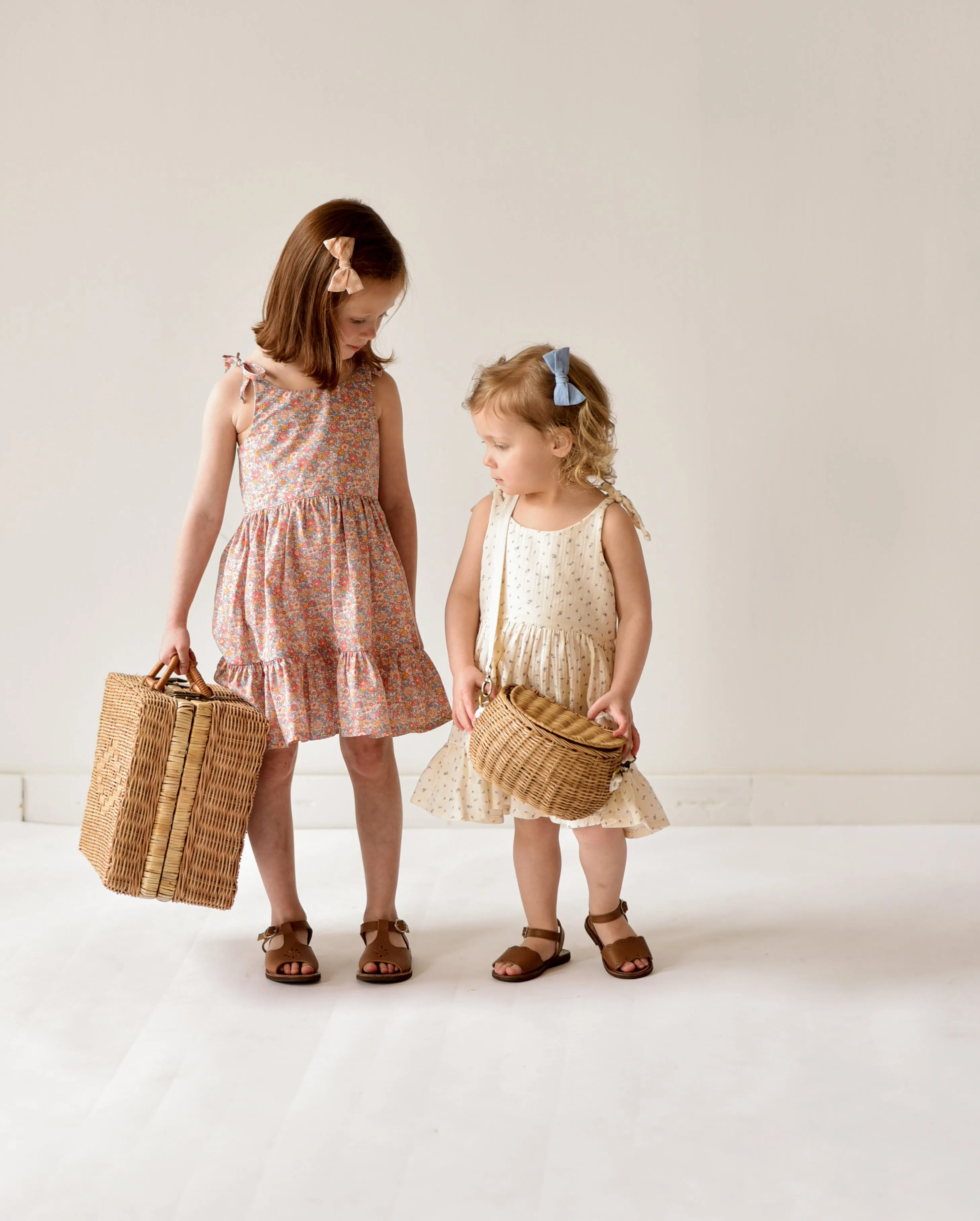 Tie-Strap Dress - Floral Liberty - 2-3 to 8-9