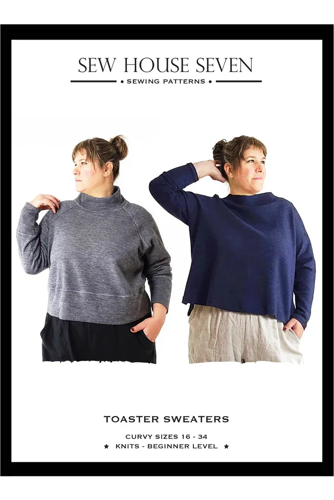 TOASTER SWEATER • Pattern • Sew House 7