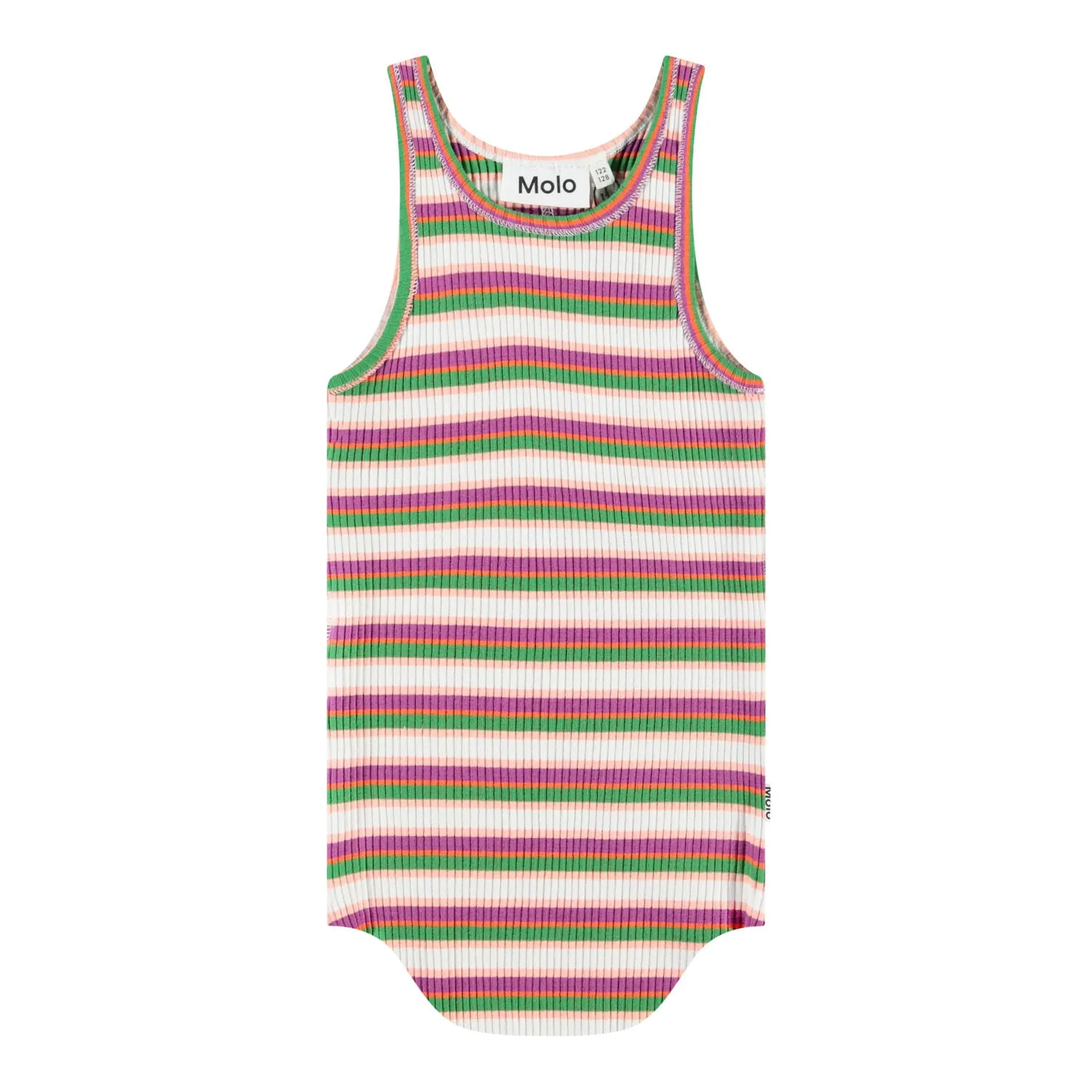 Tops No sleeves Roberta Jungle Stripe