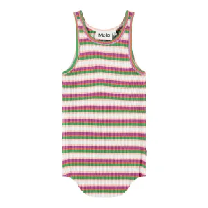 Tops No sleeves Roberta Jungle Stripe
