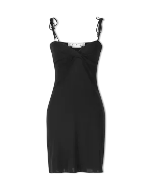 Twisted Front Mini Dress