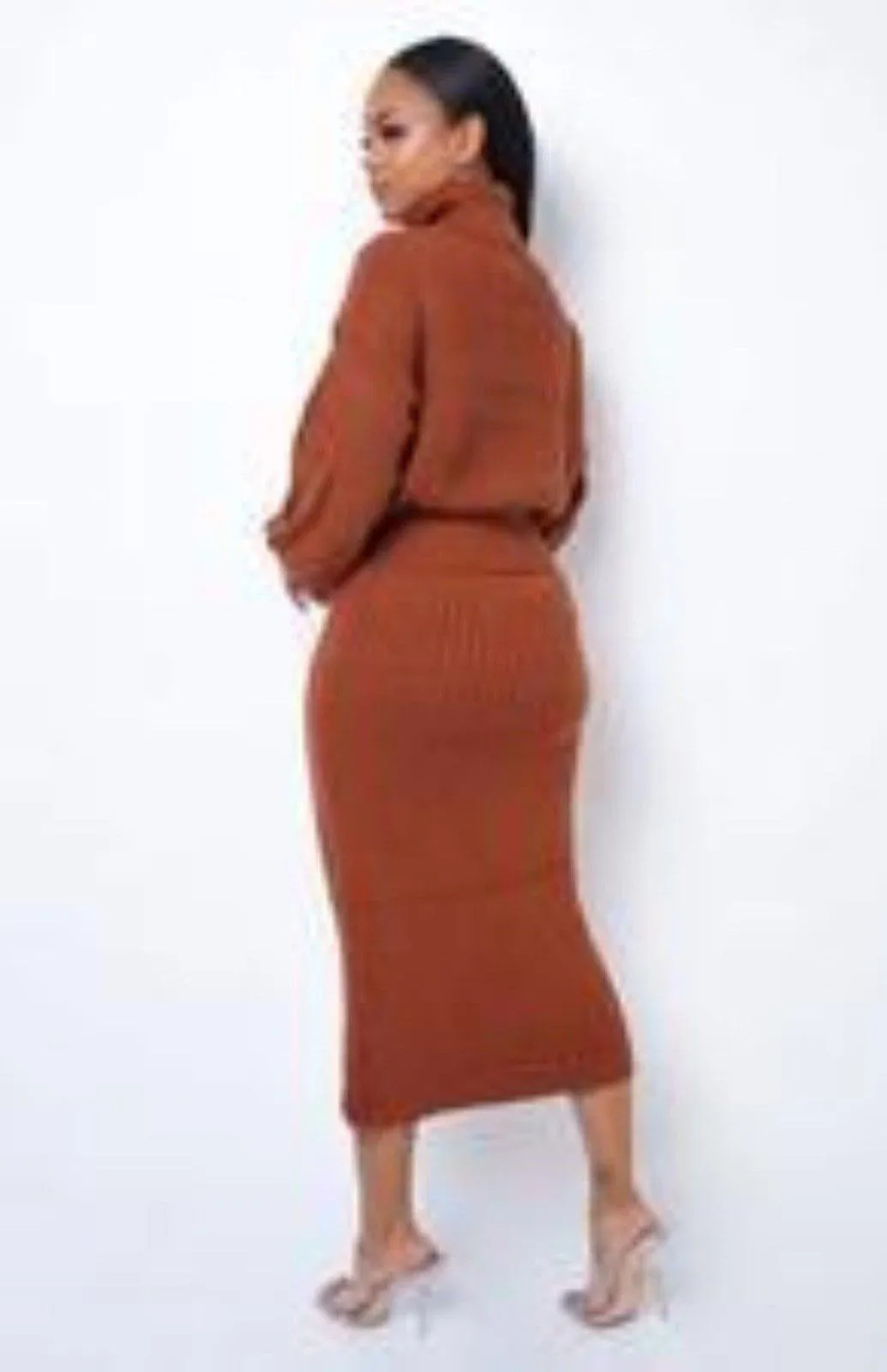 Two Piece Sweater Dress