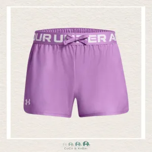 Under Armour Youth Girls' Play Up Shorts - Purple