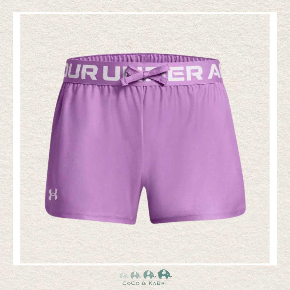 Under Armour Youth Girls' Play Up Shorts - Purple
