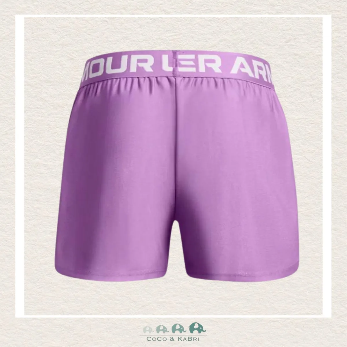 Under Armour Youth Girls' Play Up Shorts - Purple