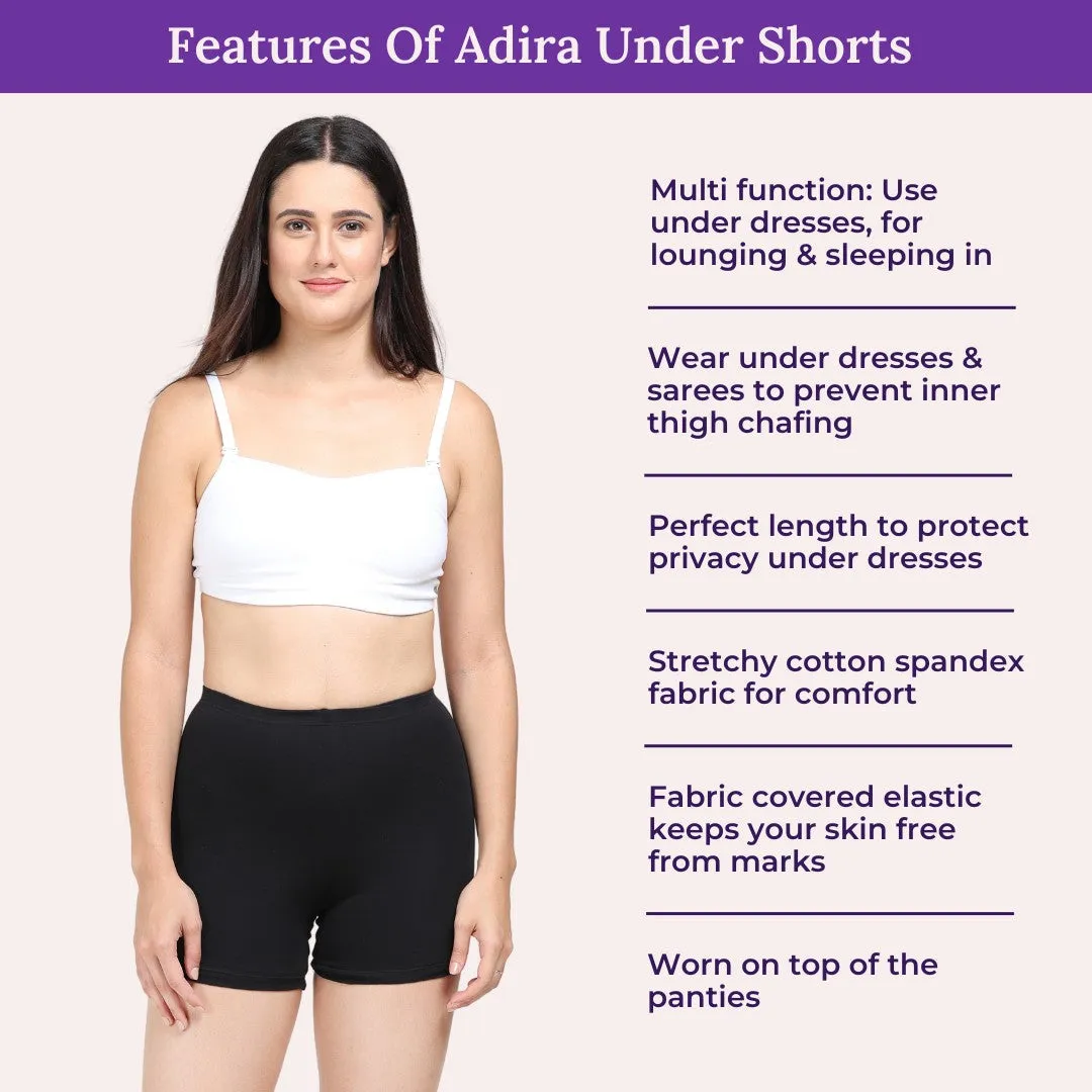 Under Dress Shorts - Pack of 3