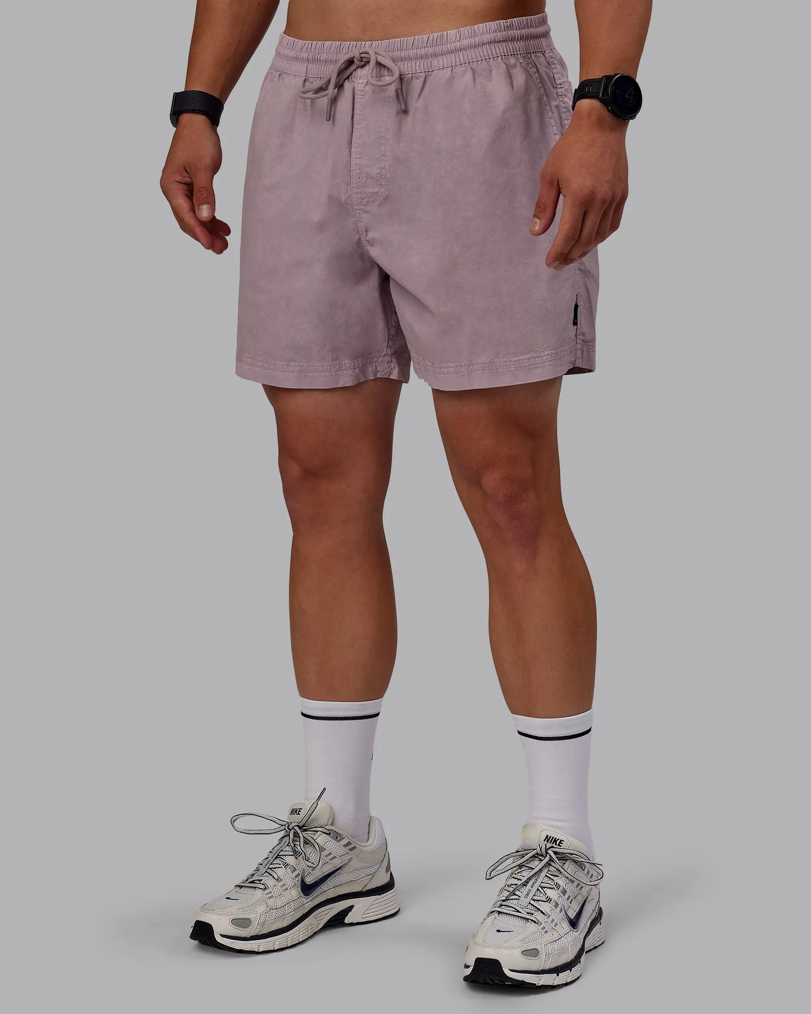 Washed Daily 5" Shorts - Greyish Purple
