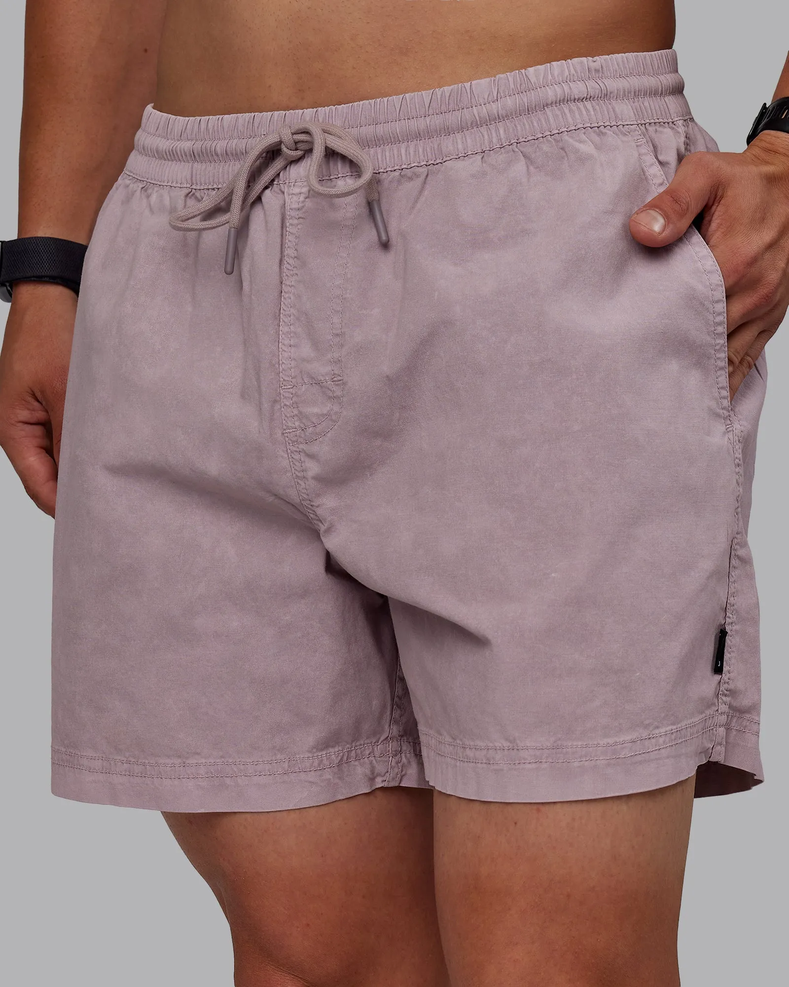 Washed Daily 5" Shorts - Greyish Purple