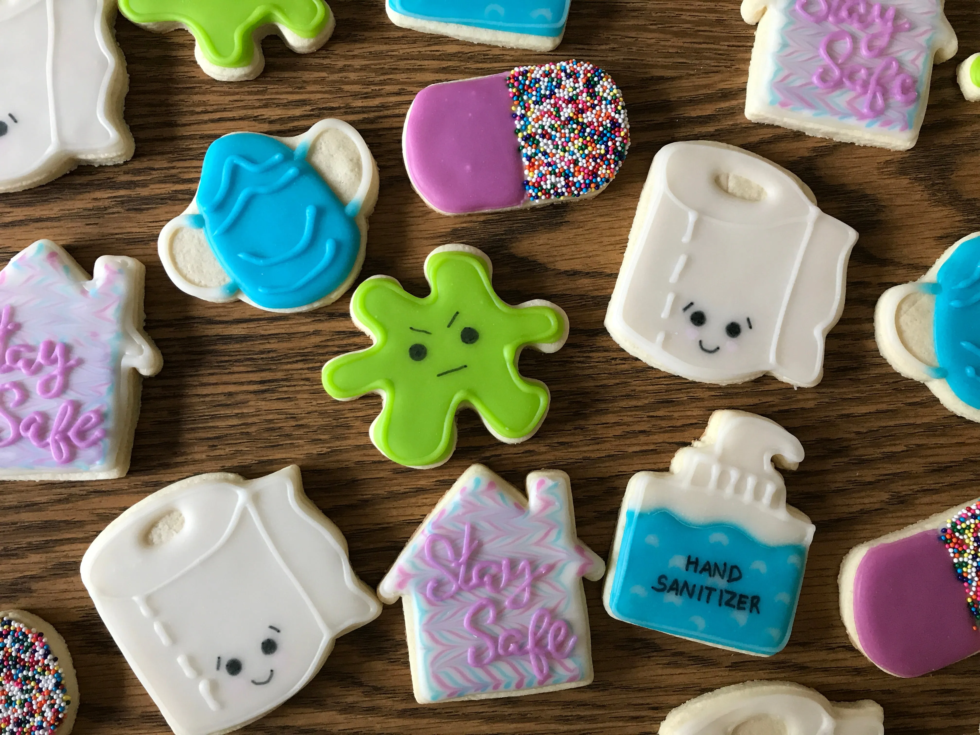 Water Splat #2 - Paint Splat - Germ Cookie Cutter