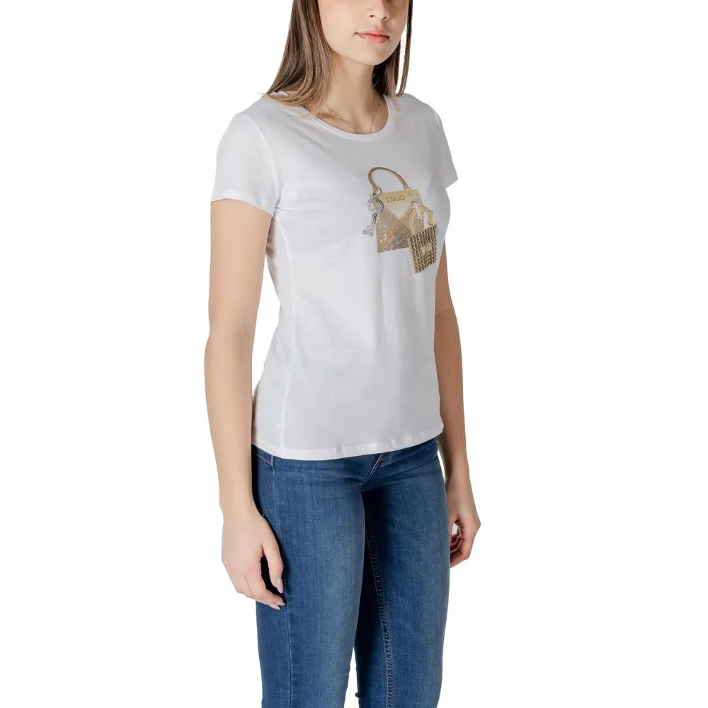 White Cotton Tops & T-Shirt