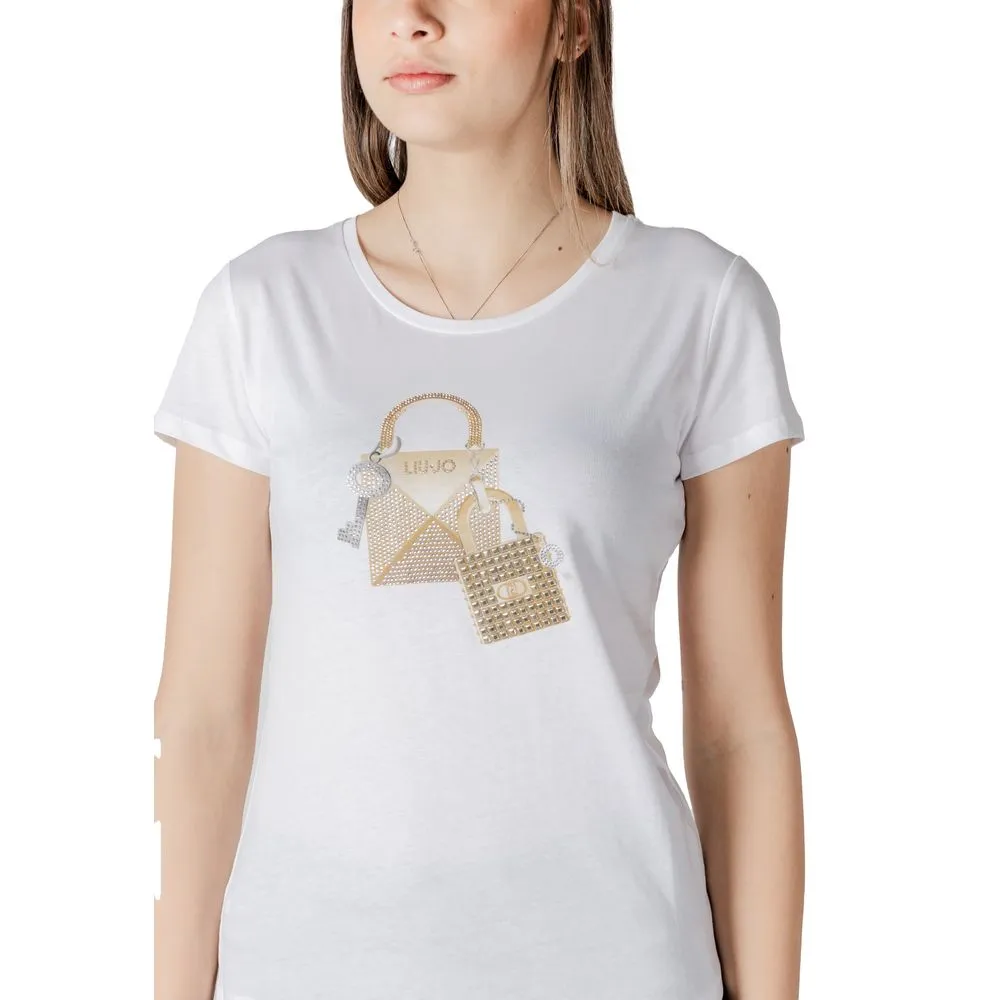 White Cotton Tops & T-Shirt