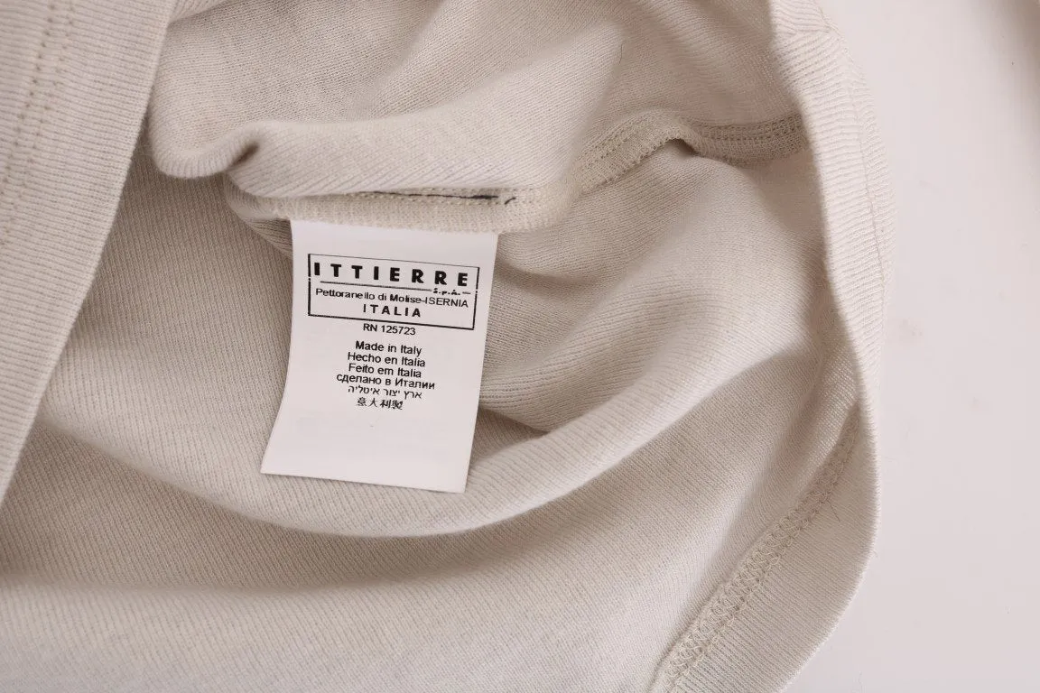 White Heart Viscose Sweater