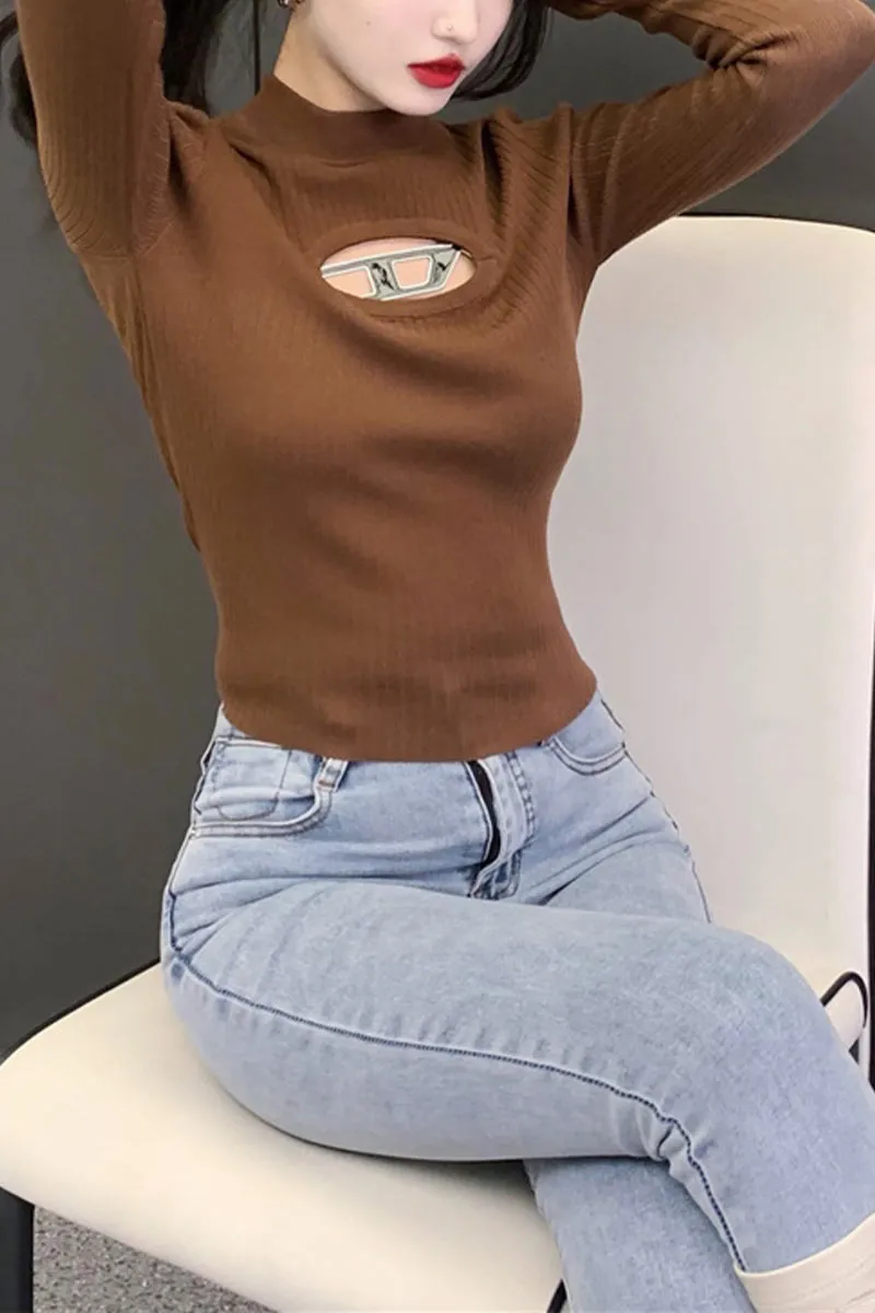 WI0191 Solid Knitted Shirt