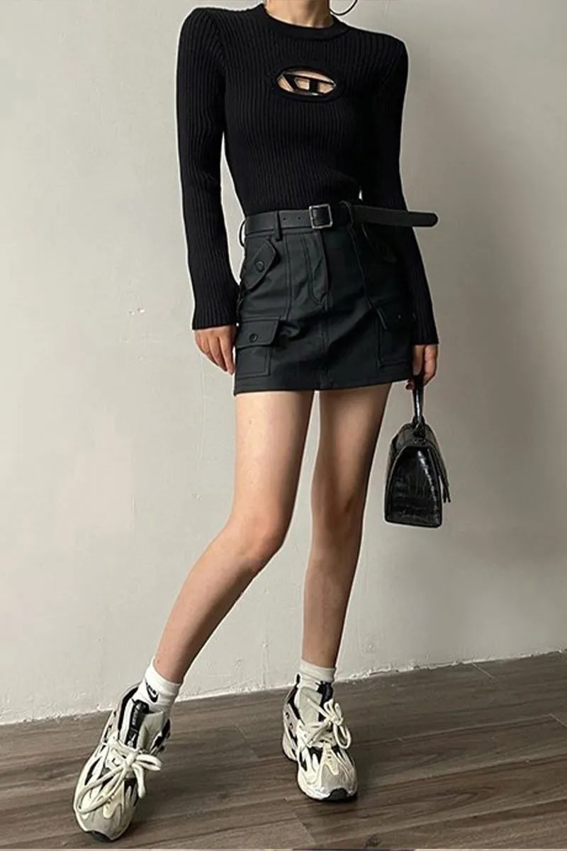 WI0191 Solid Knitted Shirt