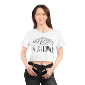Wildflowers Aop Crop Tee for Fresh Chic Vibes