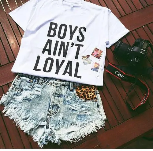 Women X Last Clean Letters Cotton Casual Funny Shirt For Lady White Top Tee Hipster Street