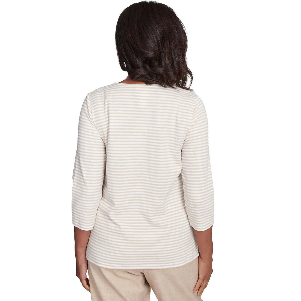 Women's Bold Medallion Stripe Top - 88456