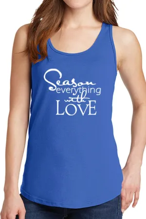 Women's Season Everything with Love Core Cotton Tank Tops -XS~4XL