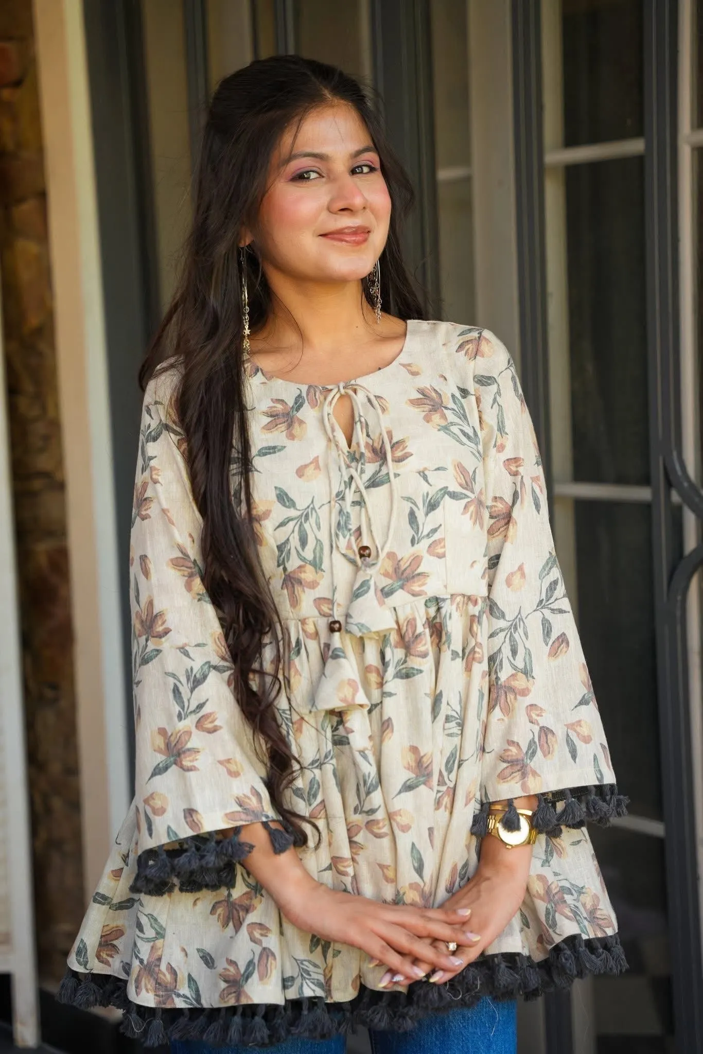 Woven Soul Cotton Top