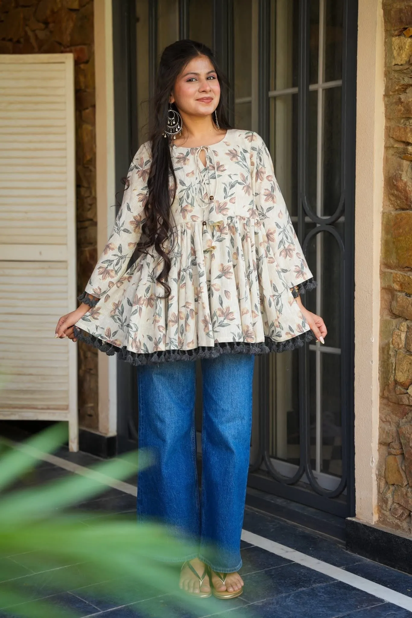 Woven Soul Cotton Top