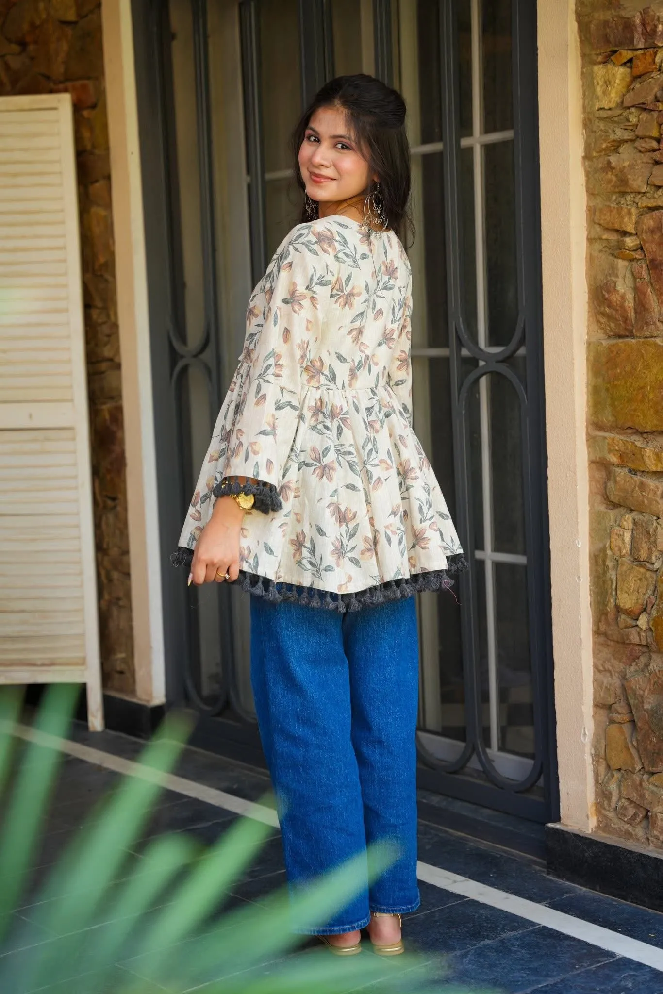 Woven Soul Cotton Top
