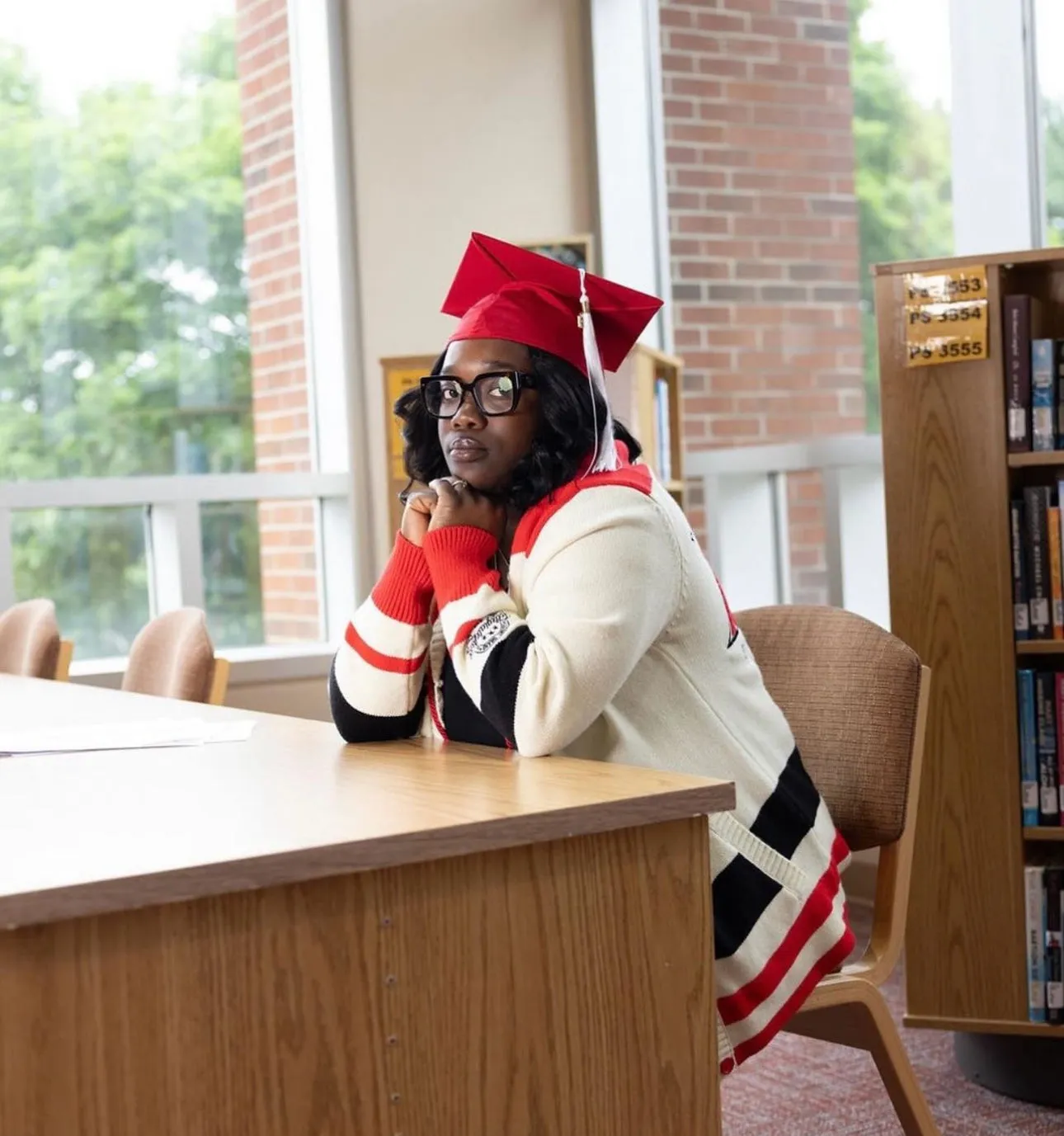 WSSU | Cardigan PEARLED IVORY