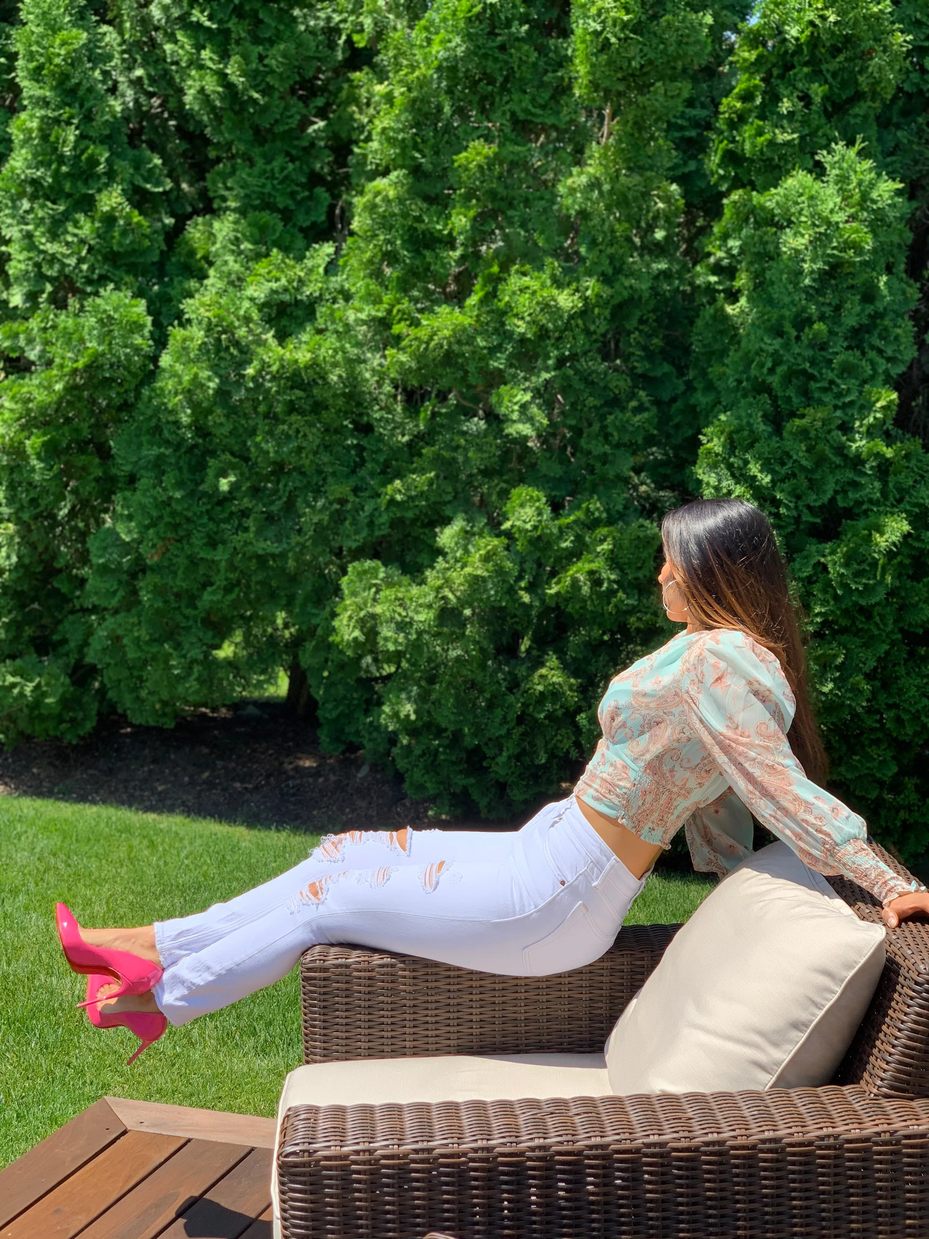 YAZMIN BLOUSE (MINT)
