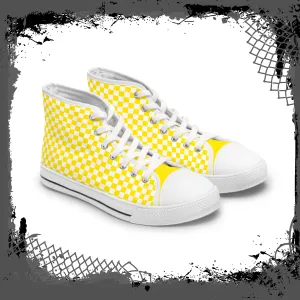 YEL Women's Checkered High Tops